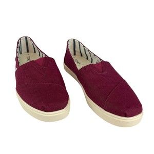 Women's Toms Alpargata Canvas Shoe - Size 10 US - NWOB